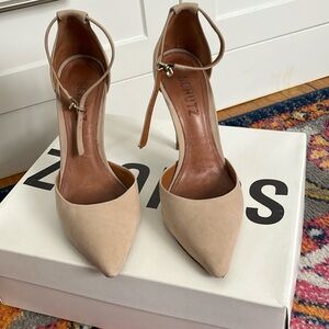 Schutz size 6 nude heel